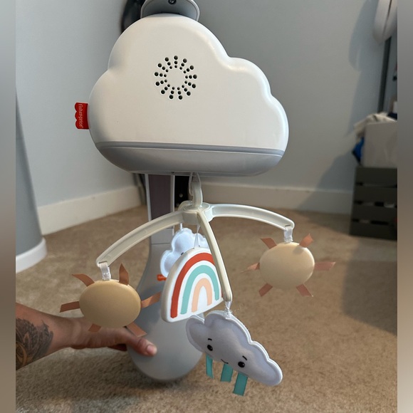 Fisher-Price Sound Machine Bedside & Tabletop Soother with Music & Nightlight - Picture 5 of 12